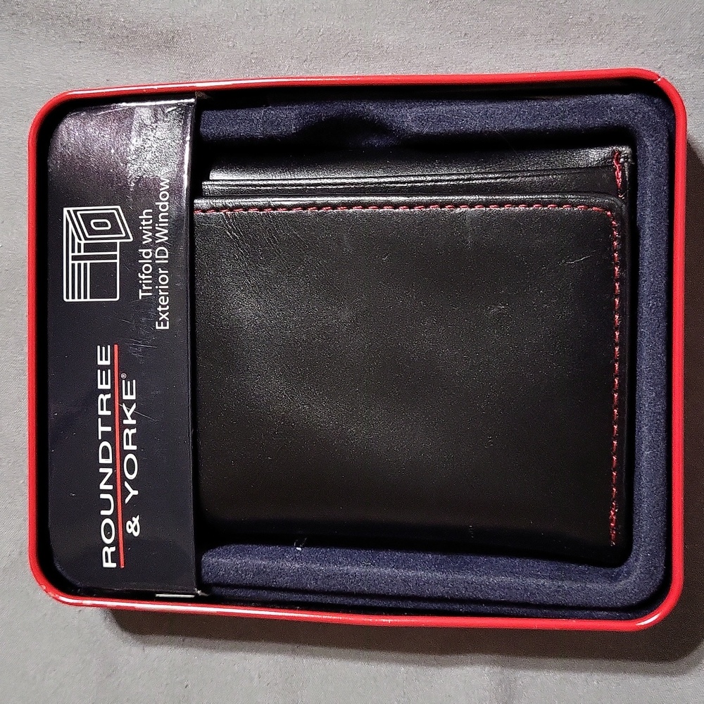 Roundtree & Yorke men's wallet, Dark brown